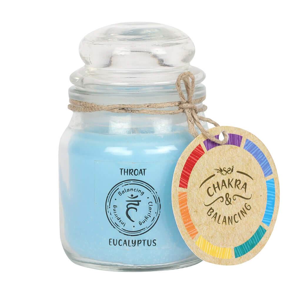 9cm Throat Chakra Scented Candle - Emily Zen Goddess