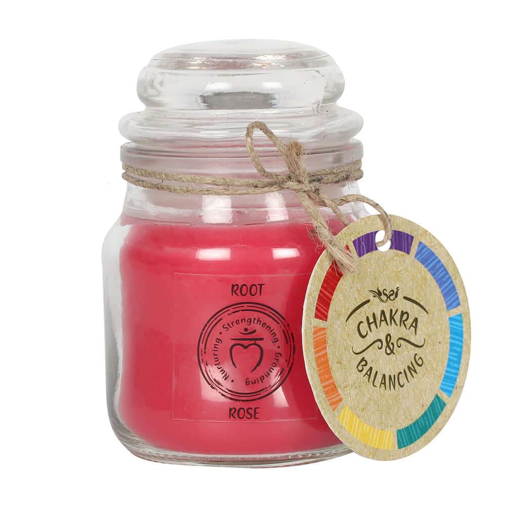 9cm Root Chakra Scented Candle - Emily Zen Goddess
