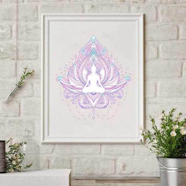 Meditation Tapestry - Emily Zen Goddess