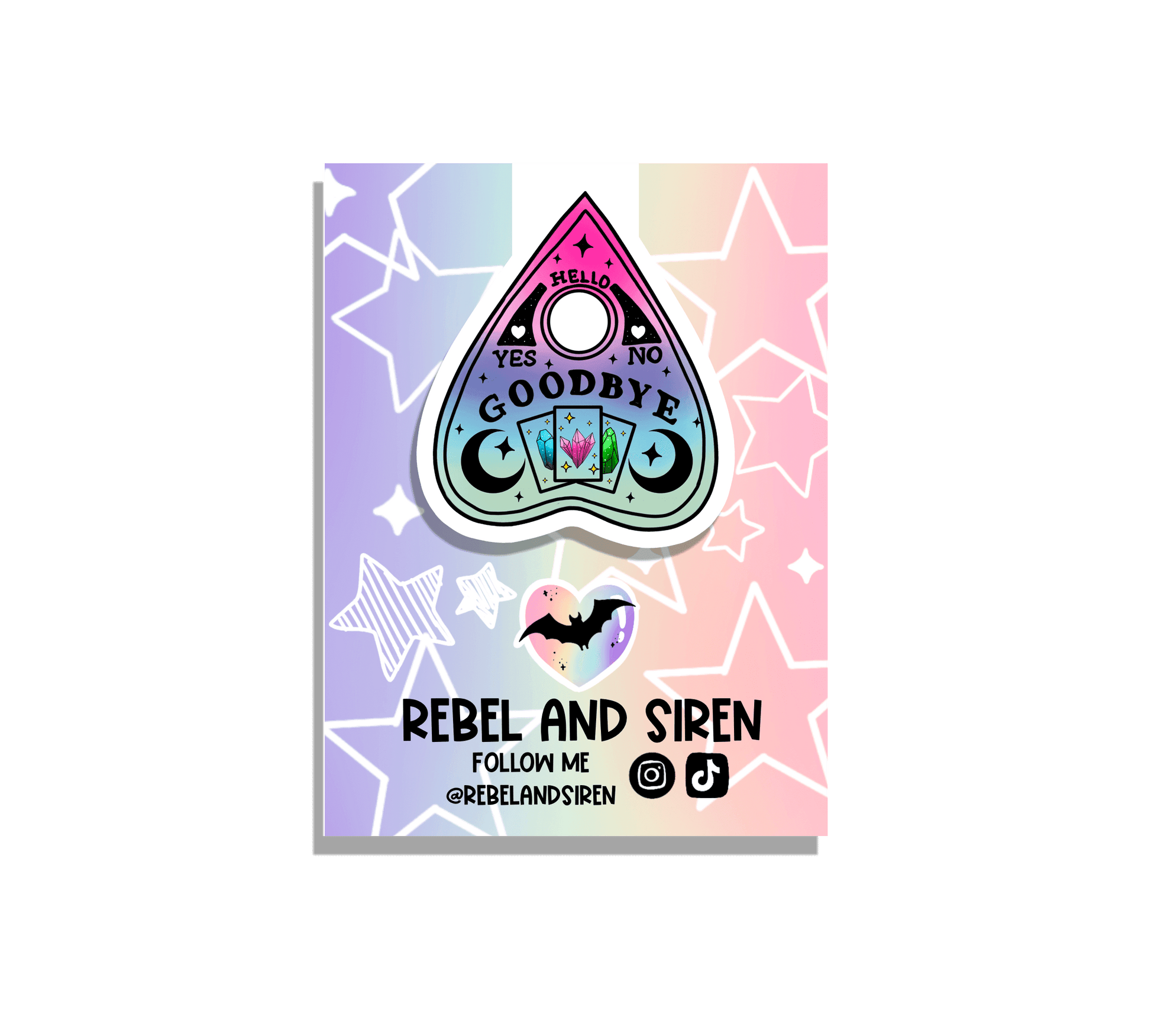 Ouija Planchette Magnetic Bookmark - Emily Zen Goddess