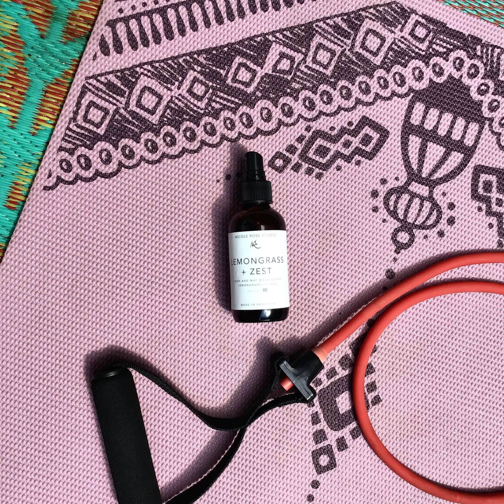 Lemongrass + Zest Organic Essential Oil Disinfectant Spray - Emily Zen Goddess