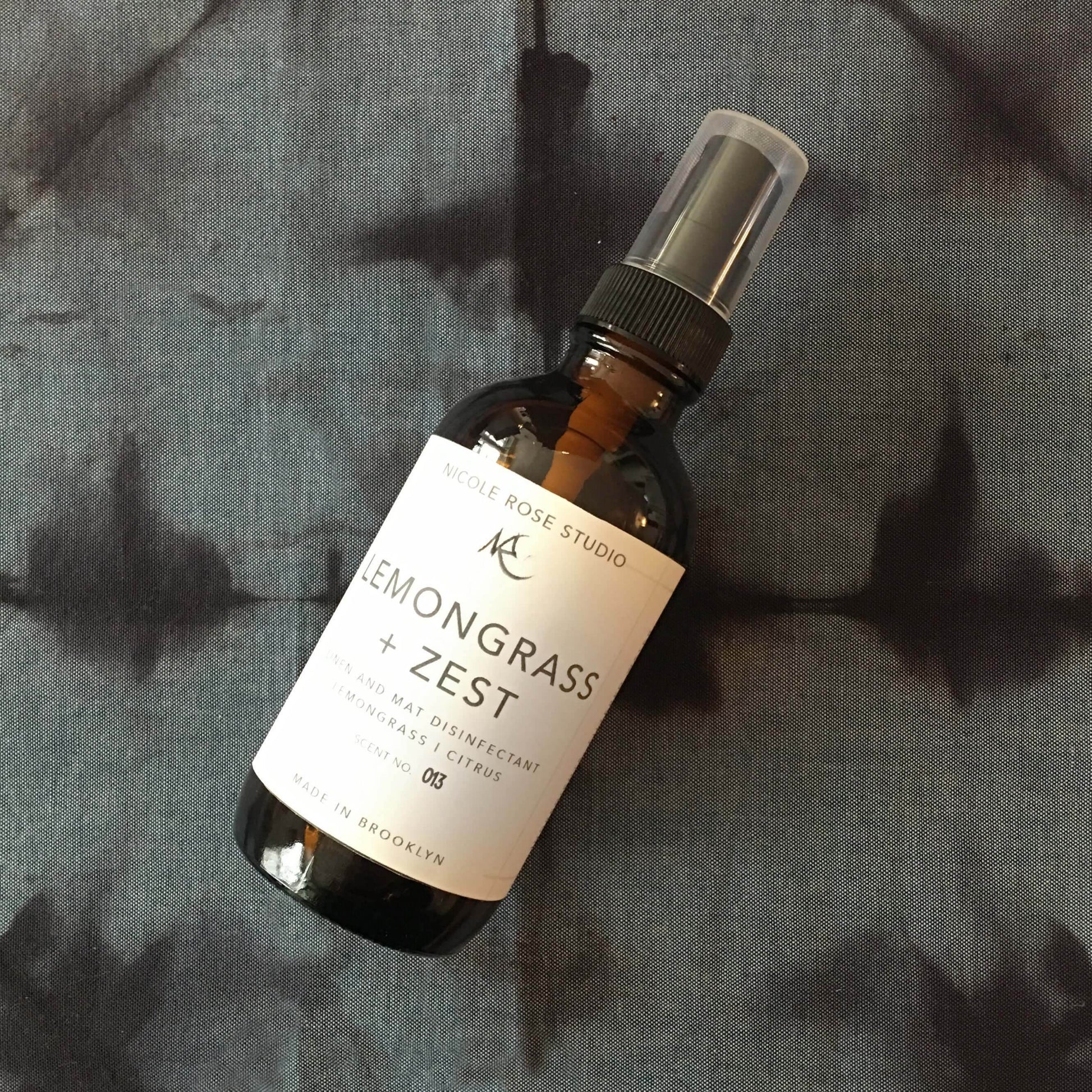 Lemongrass + Zest Organic Essential Oil Disinfectant Spray - Emily Zen Goddess